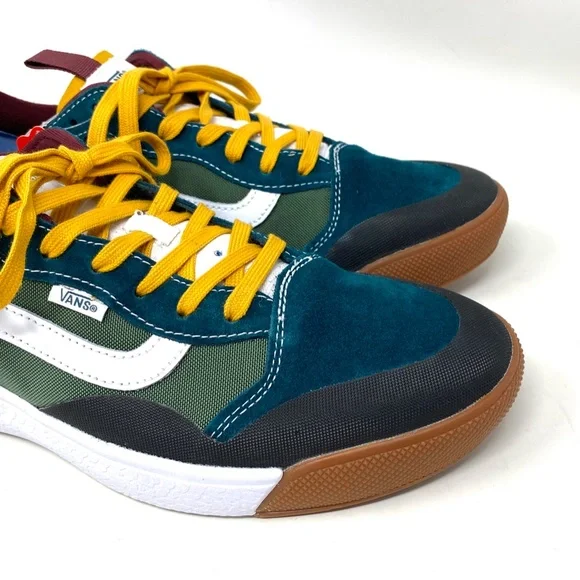 VANS UltraRange EXO Shoes Low Top Green Men’s Suede Size Sneakers VN0A4UWM60Q - Picture 3 of 9